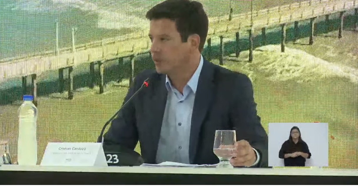 La Costa. Cardozo destacó las obras en salud, educación y conectividad. 
