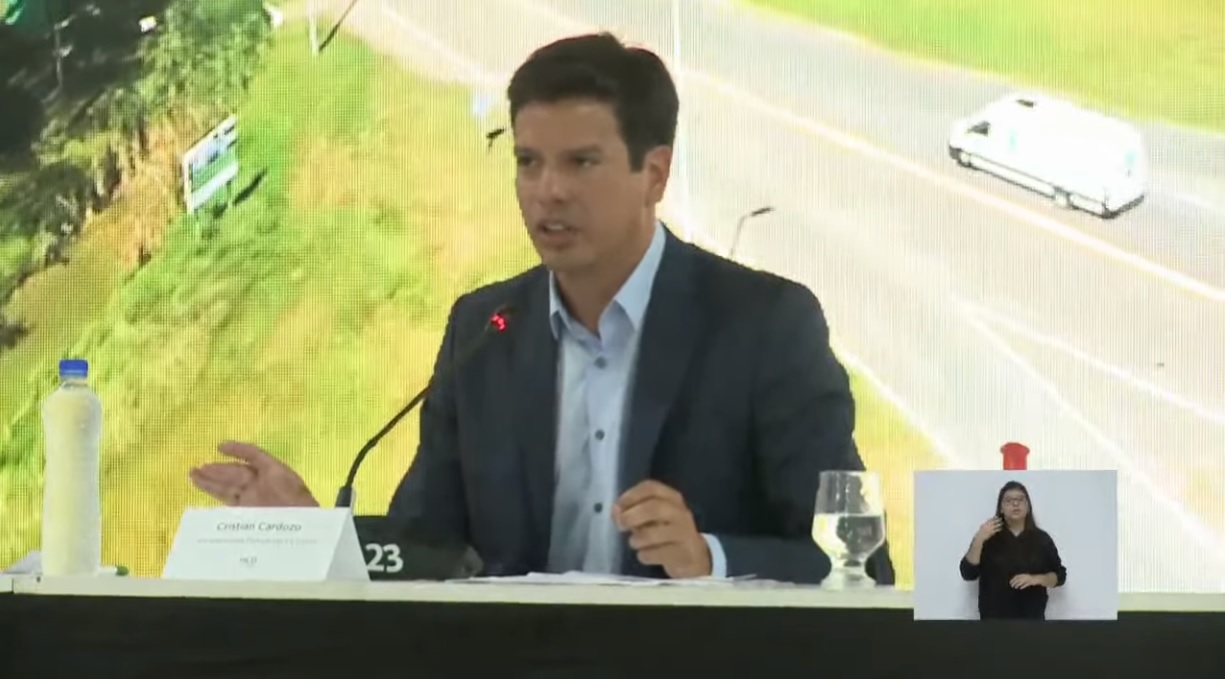 La Costa. Cardozo llamó a reforzar el vínculo entre el Estado y el sector privado. 