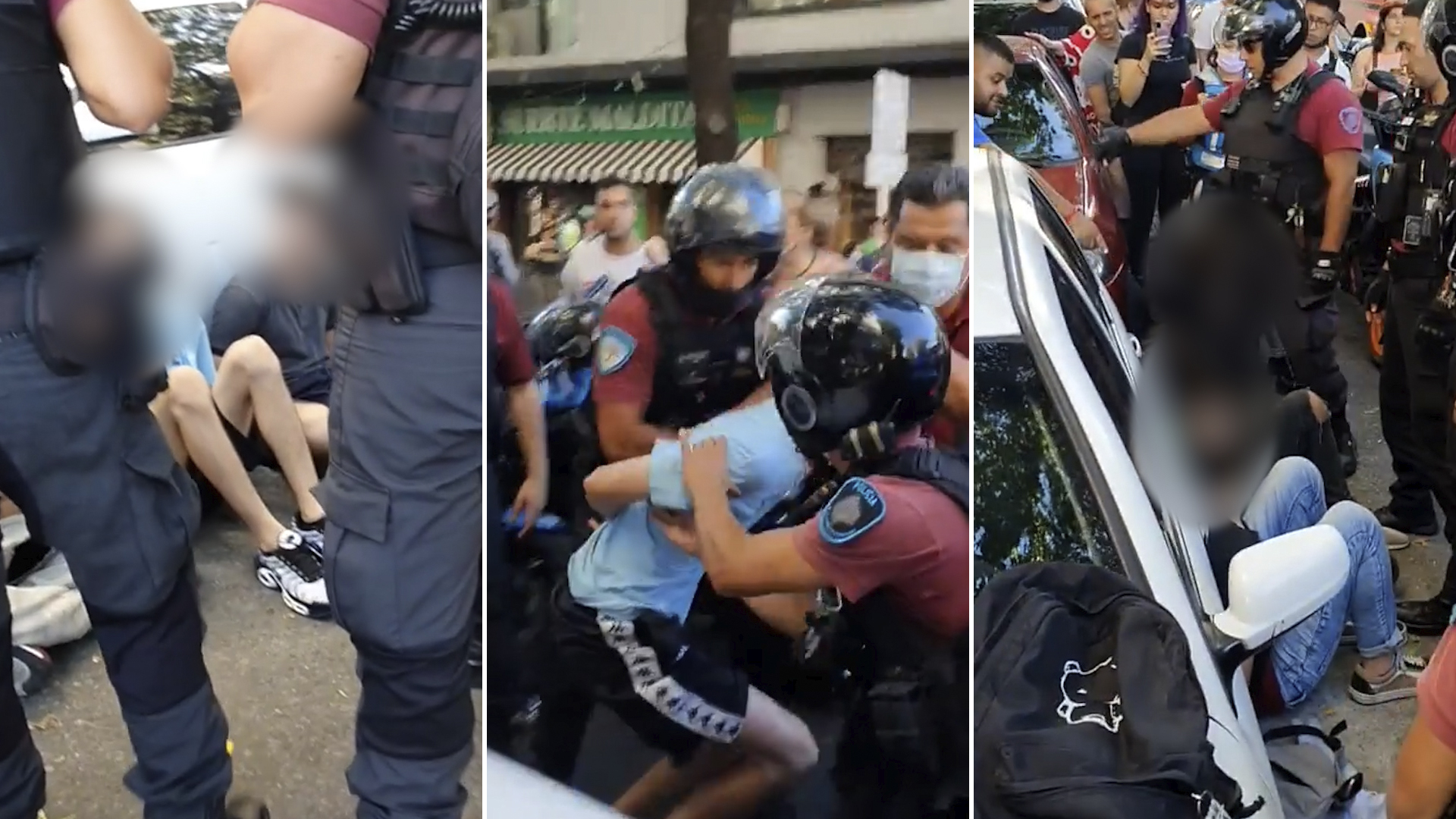 Los seis jóvenes que violaron a una chica en Palermo fueron repudiados por los vecinos 