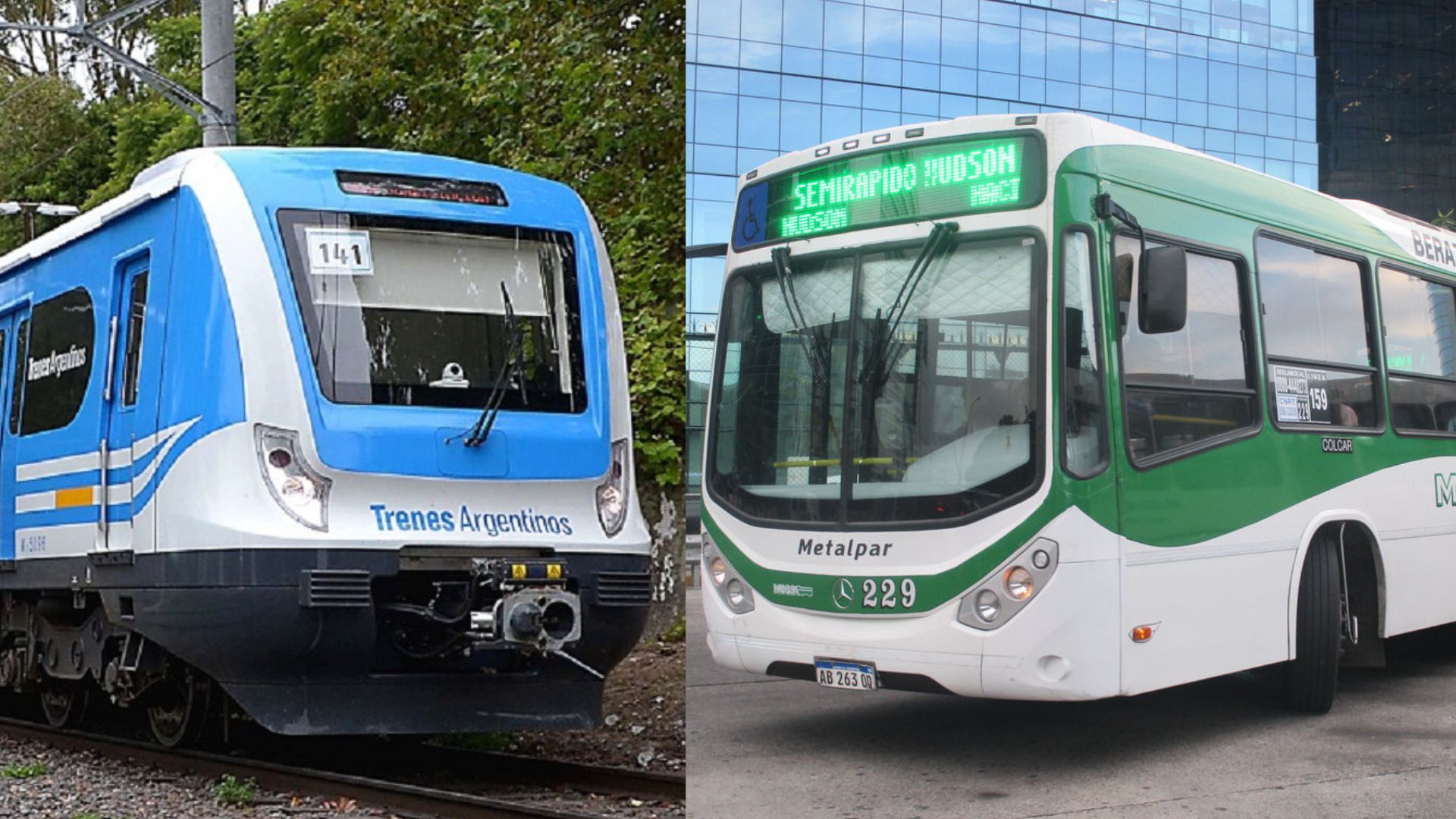 El boleto de colectivo y de tren aumentarán en el Área Metropolitana de Buenos Aires (AMBA) el próximo lunes.