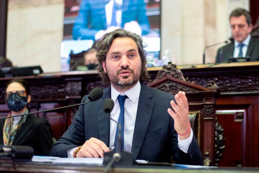 El último informe de gestión en la Cámara de Diputados fue la que realizó en 2021 el entonces jefe de Gabinete, Santiago Cafiero.
