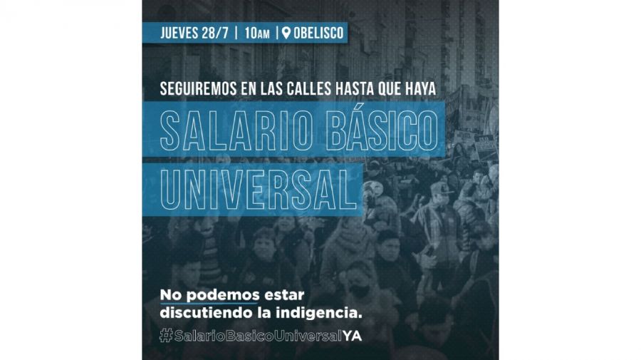 Los piqueteros volverán a movilizar este jueves en la Ciudad Autónoma de Buenos Aires (CABA).