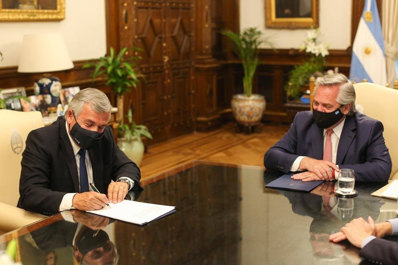 El gobernador radical de Jujuy, Gerardo Morales, criticó la gestión gubernamental del presidente Alberto Fernández.