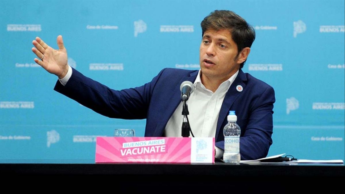 El Gobernador bonaerense, Axel Kicillof, y su ministro de Salud, Nicolás Kreplak, anunciarán novedades sobre la campaña de vacunación Covid.