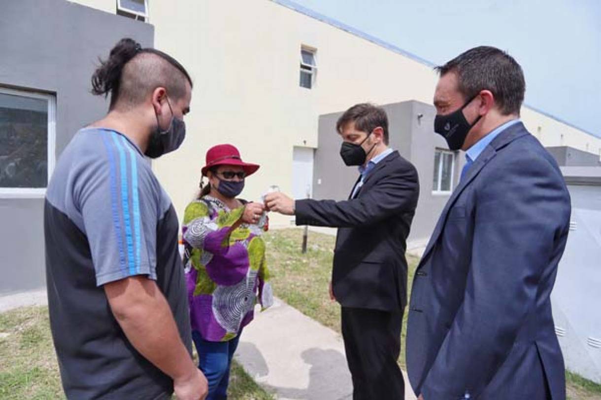 Kicillof entregó hoy 742 casas en Florencio Varela.