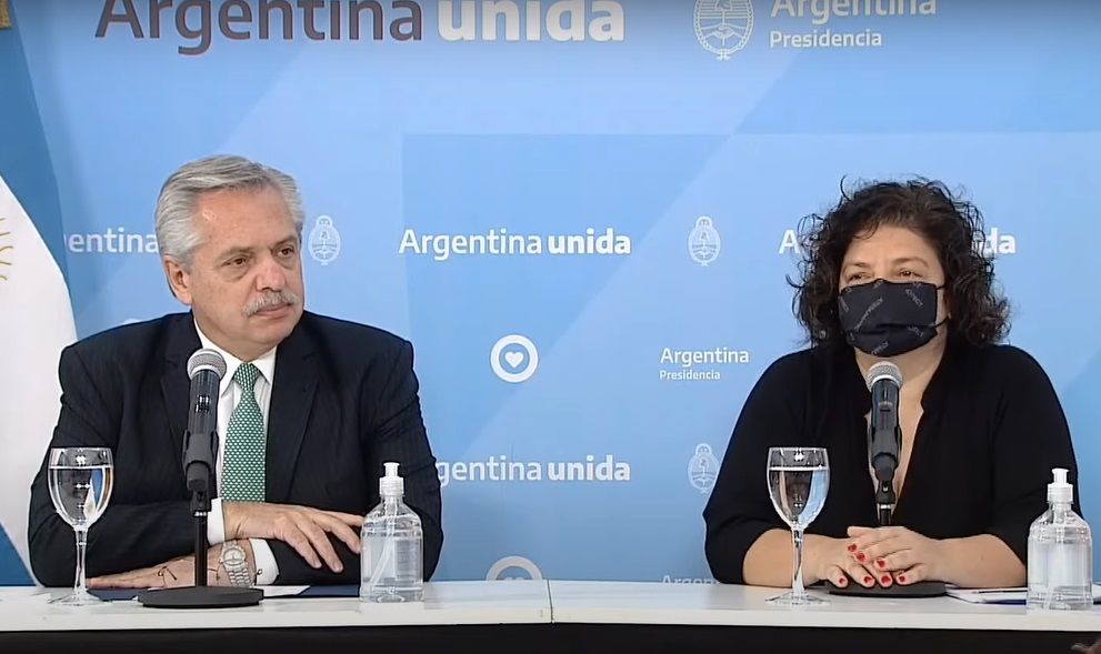 Este martes el presidente Alberto Fernández recibirá a empresarios farmacéuticos junto a la ministra de Salud, Carla Vizzotti.