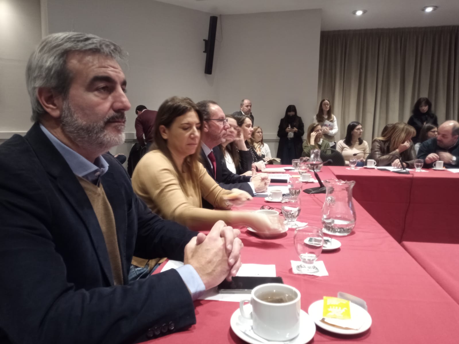 La jefatura del plenario de comisiones conjunto por los proyectos de alcohol cero al volante.