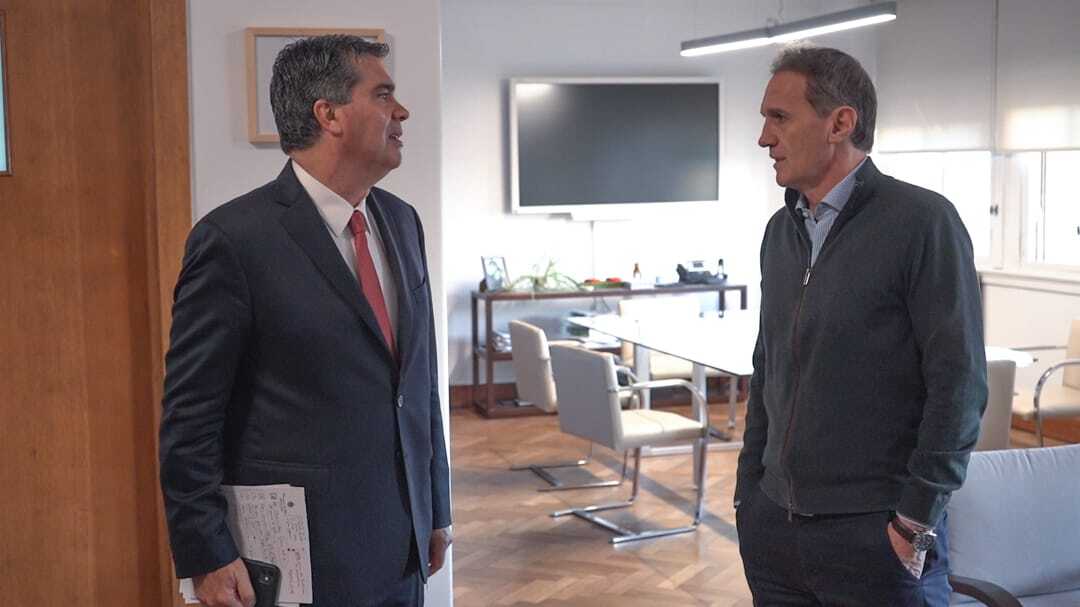 El gobernador de Chaco, Jorge Capitanich, también se reunió con el ministro de Obras Públicas de la Nación, Gabriel Katopodis.