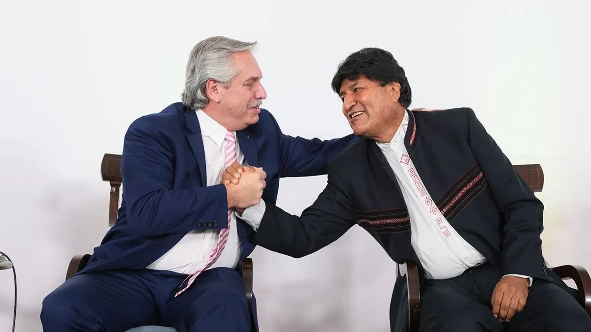 El expresidente de Bolivia, Evo Morales, se reunirá hoy con el mandatario argentino, Alberto Fernández.
