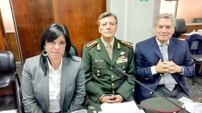 Milani estuvo detenido dos años y medio por delitos de lesa humanidad, pero fue absuelto. 