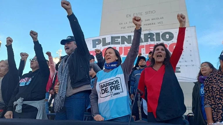 Los piqueteros de izquierda le reclaman hace meses al Gobierno nacional "trabajo genuino".