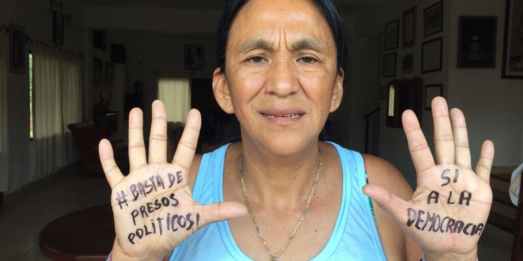 El Frente Milagro Sala marcha para pedir la "la intervención del Poder Judicial" jujeño-