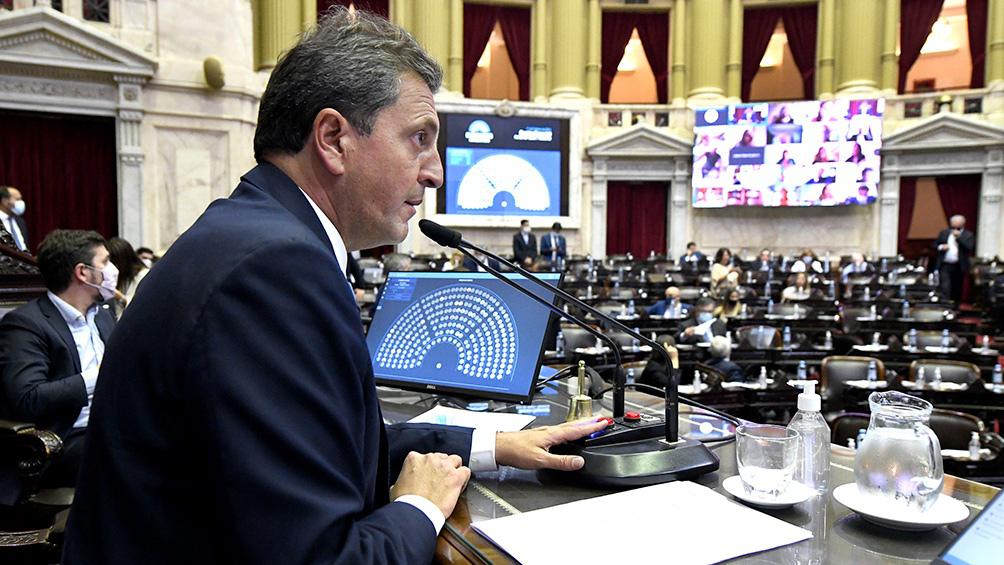 El proyecto de alivio fiscal de Sergio Massa fue aprobado por el Congreso de la Nación la semana pasada.