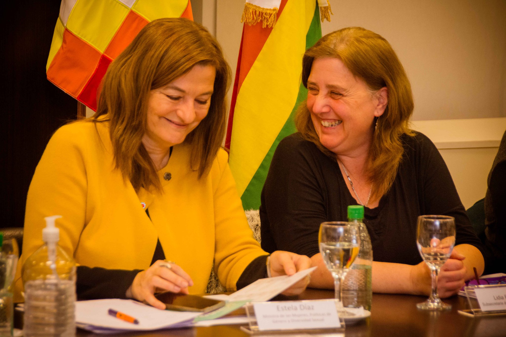 La presentación del Consejo contó con la presencia de funcionarias, representantes del sindicalismo y de organizaciones sociales.