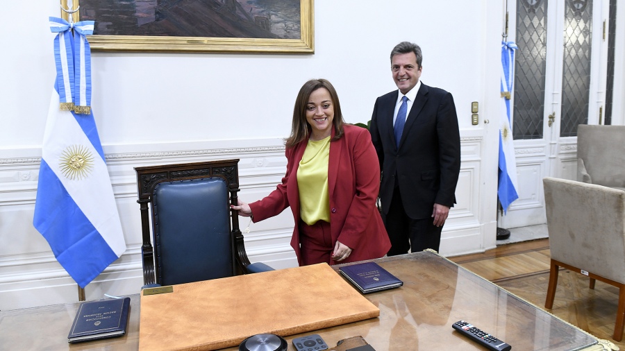 Luego de la renuncia de Massa, Cecilia Moreau asumirá como presidenta de la Cámara de Diputados.