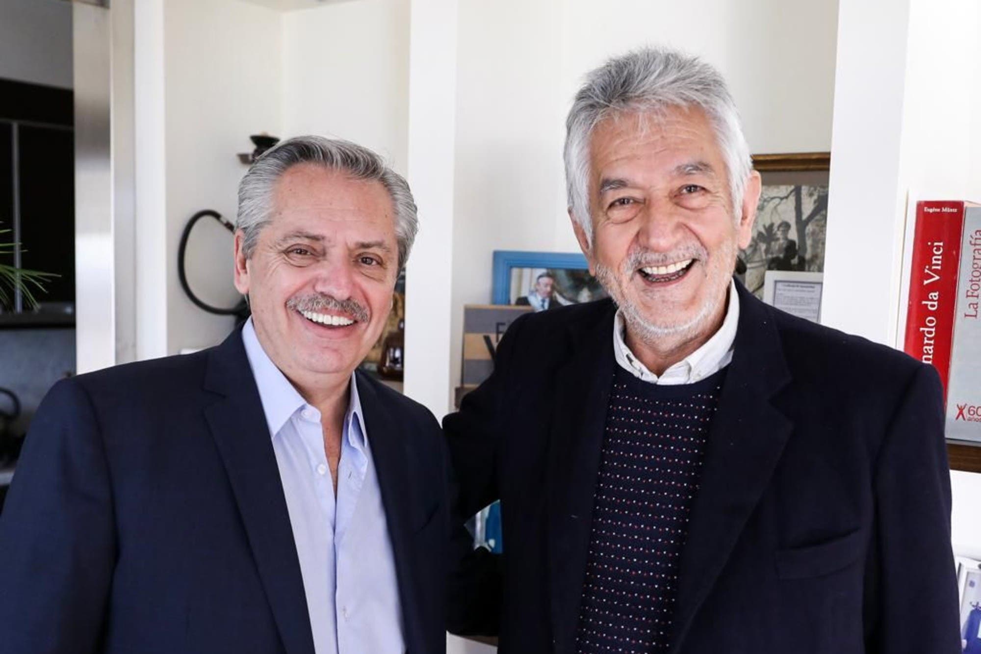 El presidente Alberto Fernández se reencontrará con el gobernador de San Luis, Alberto Rodríguez Saá.
