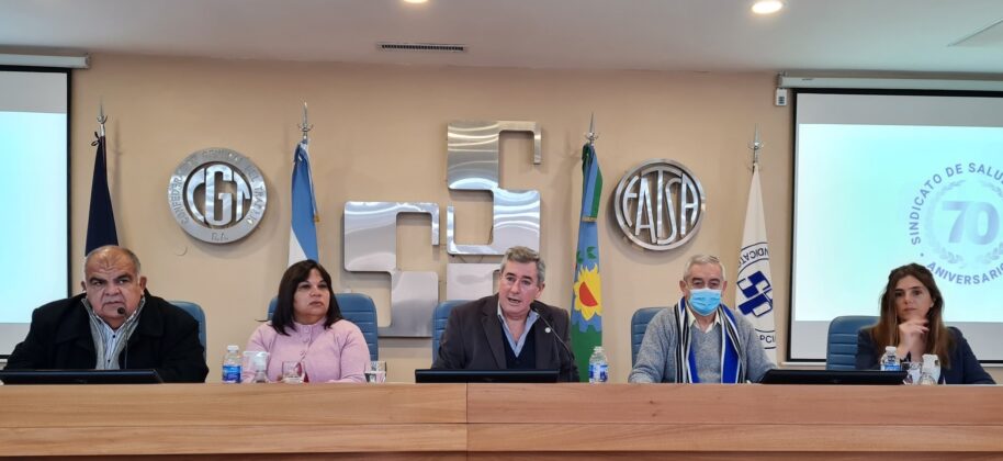 El secretario general del Sindicato de Salud Pública, Miguel Angel Zubieta, valoró los proyectos de ley de excepción y de ampliación de la 10.471.