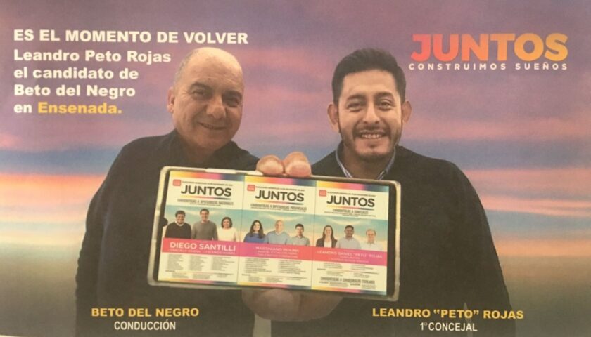 El exintendente de Ensenada, Adalberto Del Negro, condenado por corrupción, en los últimos años integró el bloque de Juntos por el Cambio.