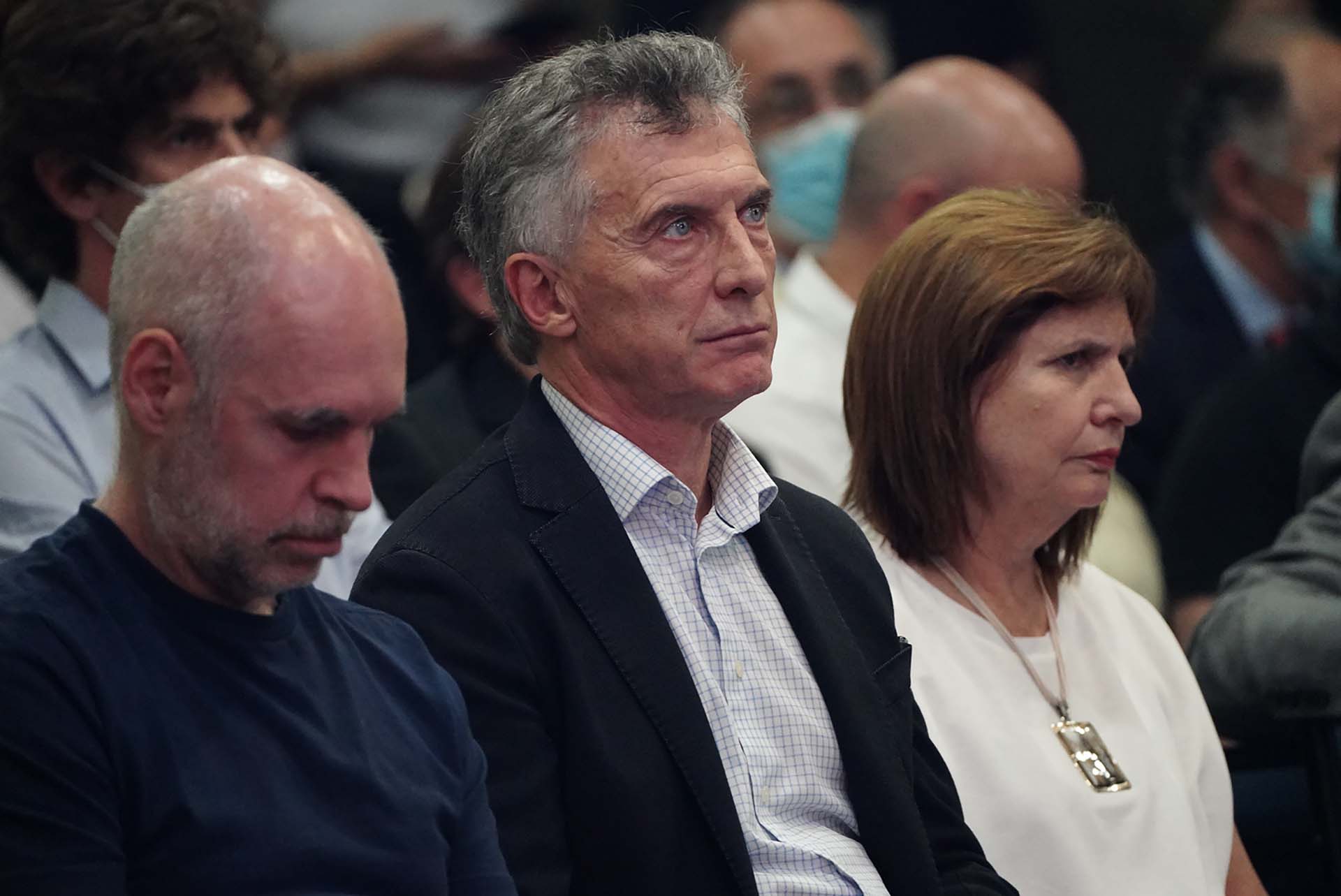 Elecciones 2023. Tres de los presidenciables de Juntos por el Cambio.