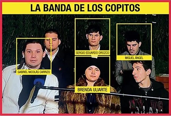El cuarto detenido por el atentado a la vicepresidenta Cristina Kirchner, Nicolás Carrizo, era miembro de la "banda de los copitos".