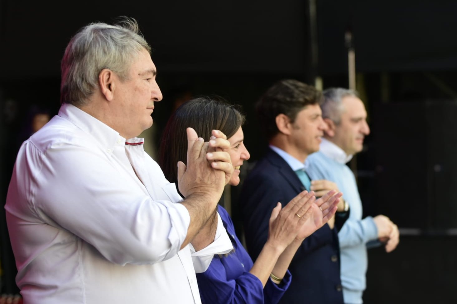 Kicillof realizó el anuncio la extensión del Boleto Estudiantil durante el acto de Encuentro de Juventudes realizado en Tecnópolis.