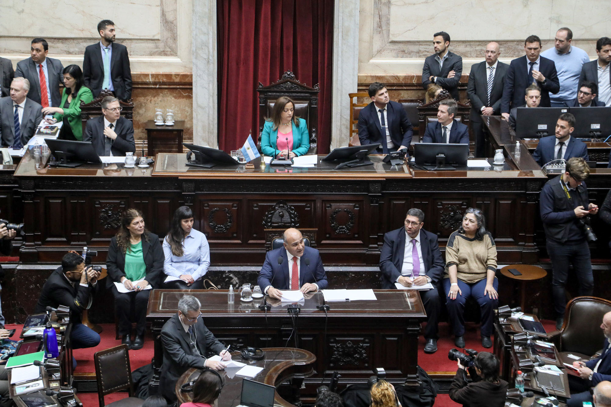 Manzur precisó que en el presupuesto 2023 aumentarán la inversión en áreas como la obra pública, la educación, la ciencia y la tecnología.
