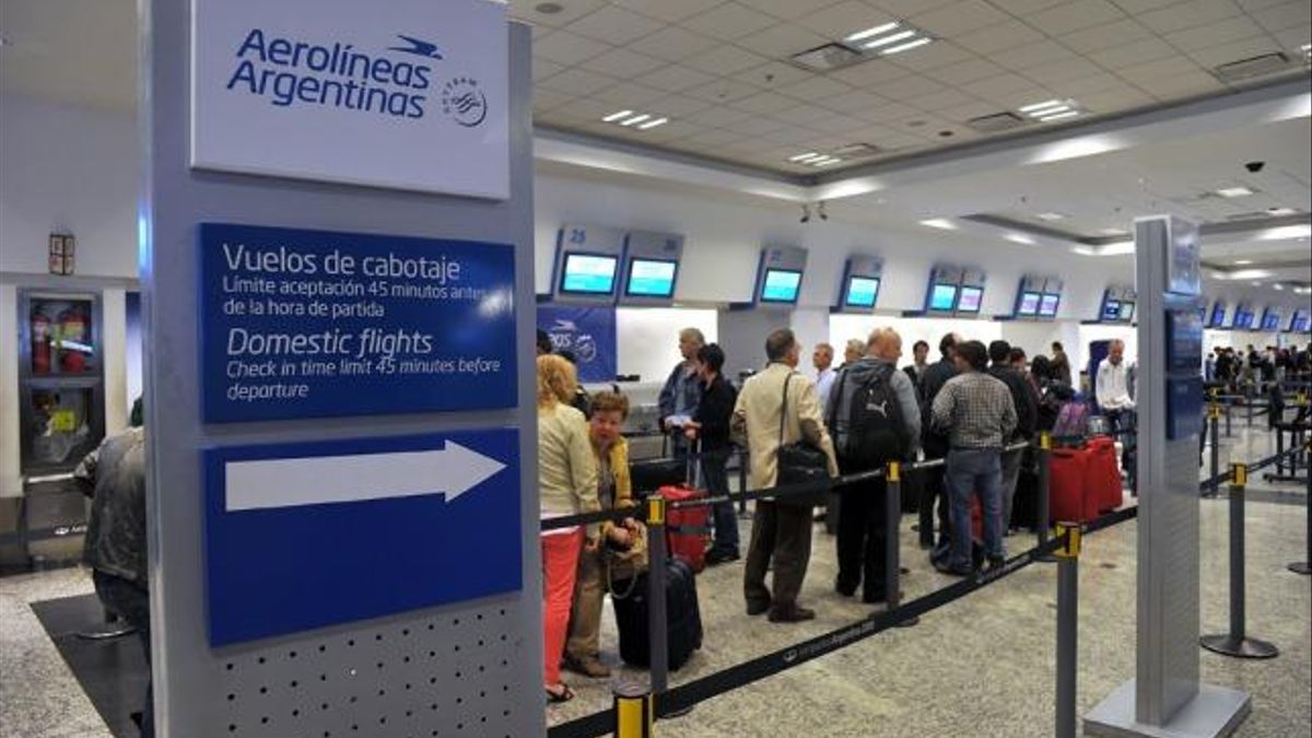 El programa Previaje ya es un éxito en la empresa estatal Aerolíneas Argentinas.