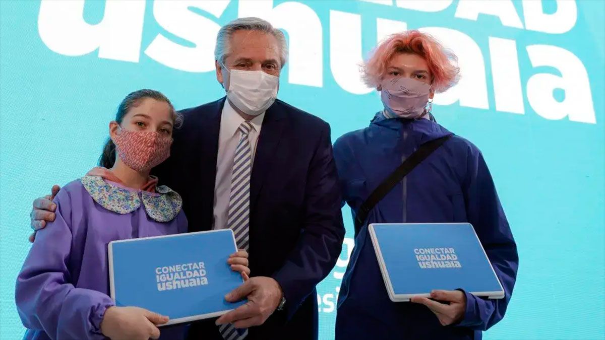 El presidente Alberto Fernández entregará netbooks del Conectar Igualdad y presentará el Programa Fierritas.