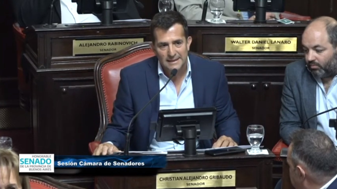 Christian Gribaudo destacó el texto de unidad en repudio al atentado a Cristina Kirchner.