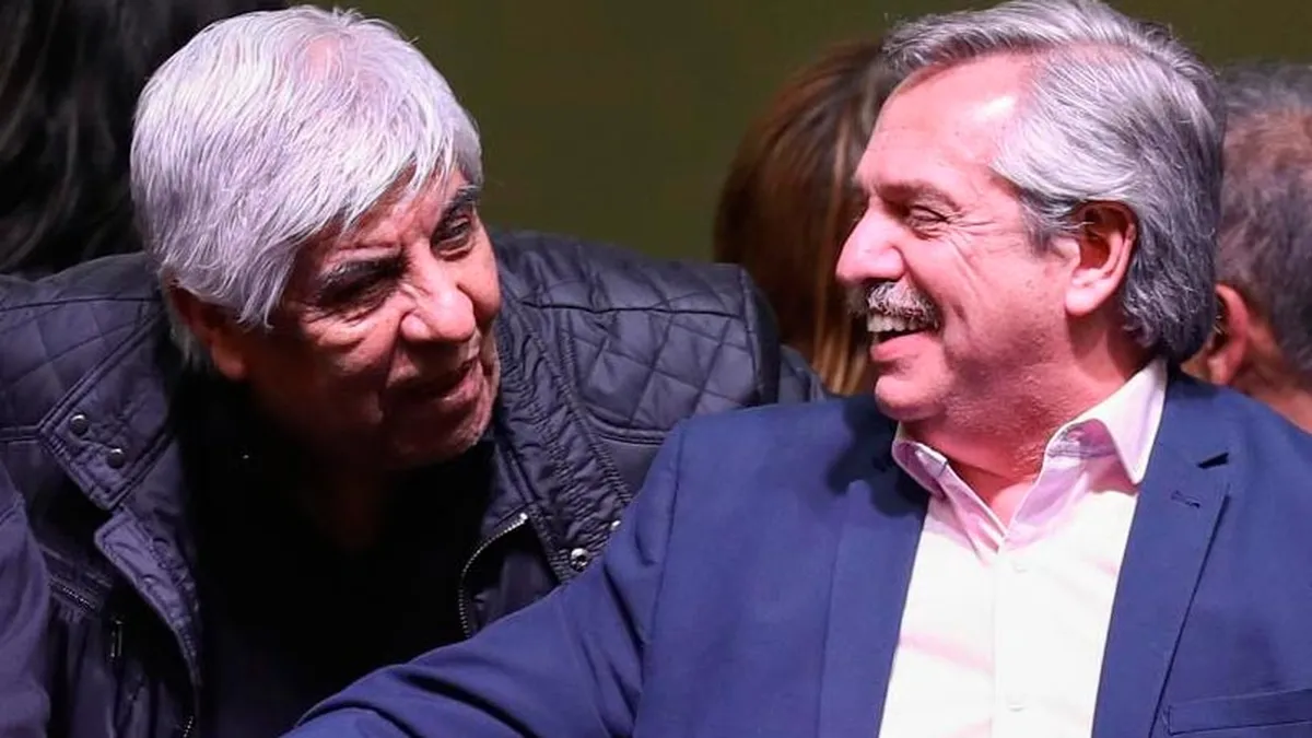 El secretario general de Camioneros, Hugo Moyano, apoyó la posible reelección del presidente Alberto Fernández.