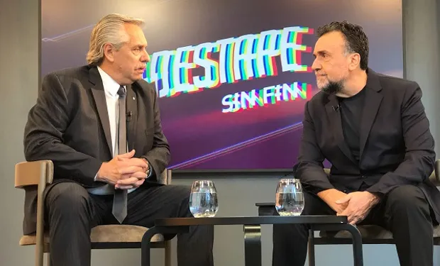 El presidente Alberto Fernández esta mañana habló de la posibilidad de ser candidato el año que viene y de las elecciones 2023.