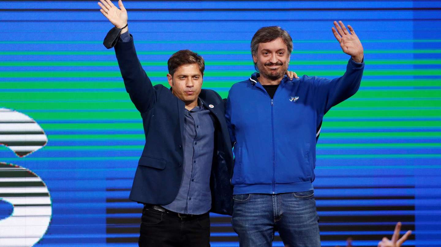 A contramano de la falta de definiciones para la candidatura presidencial que dejó entrever, Máximo Kirchner sí puso el nombre de Axel Kicillof sobre la mesa.