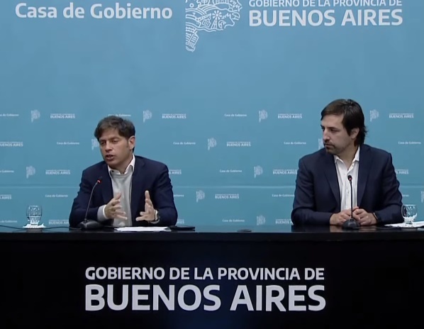 El anuncio del nuevo reglamenjto de residencias médicas estuvo encabezado por Kicillof.