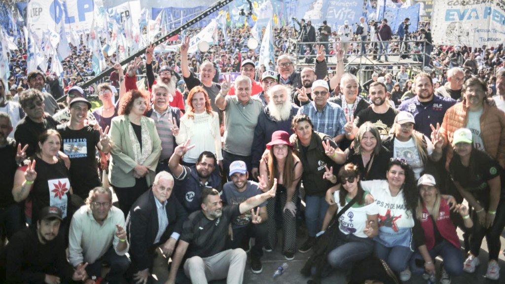 El Movimiento Evita encabezó el acto del Día de la Lealtad en Laferrere.