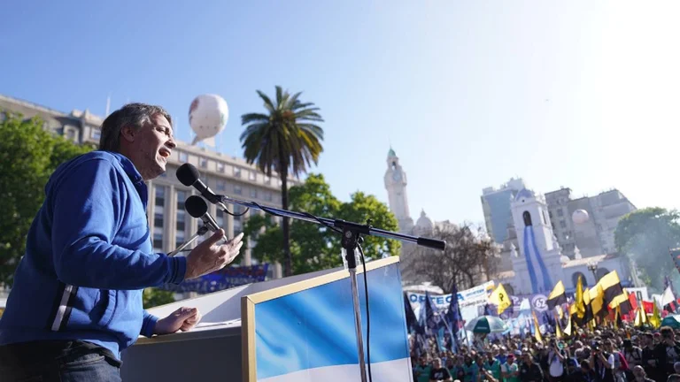 Máximo Kirchner Plaza de Mayo