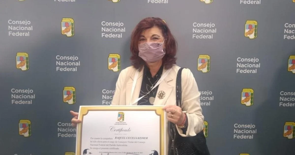 Raquel “Kelly” Olmos es una histórica del PJ porteño.