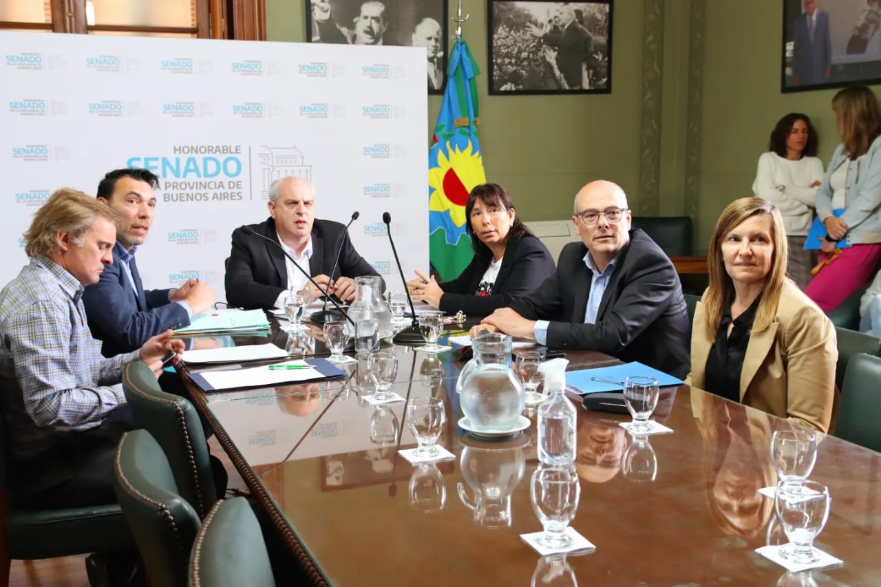 La comisión de Obras y Servicios Públicos del Senado bonaerense comenzó a estudiar el proyecto de la CORFO RÍO NEGRO.