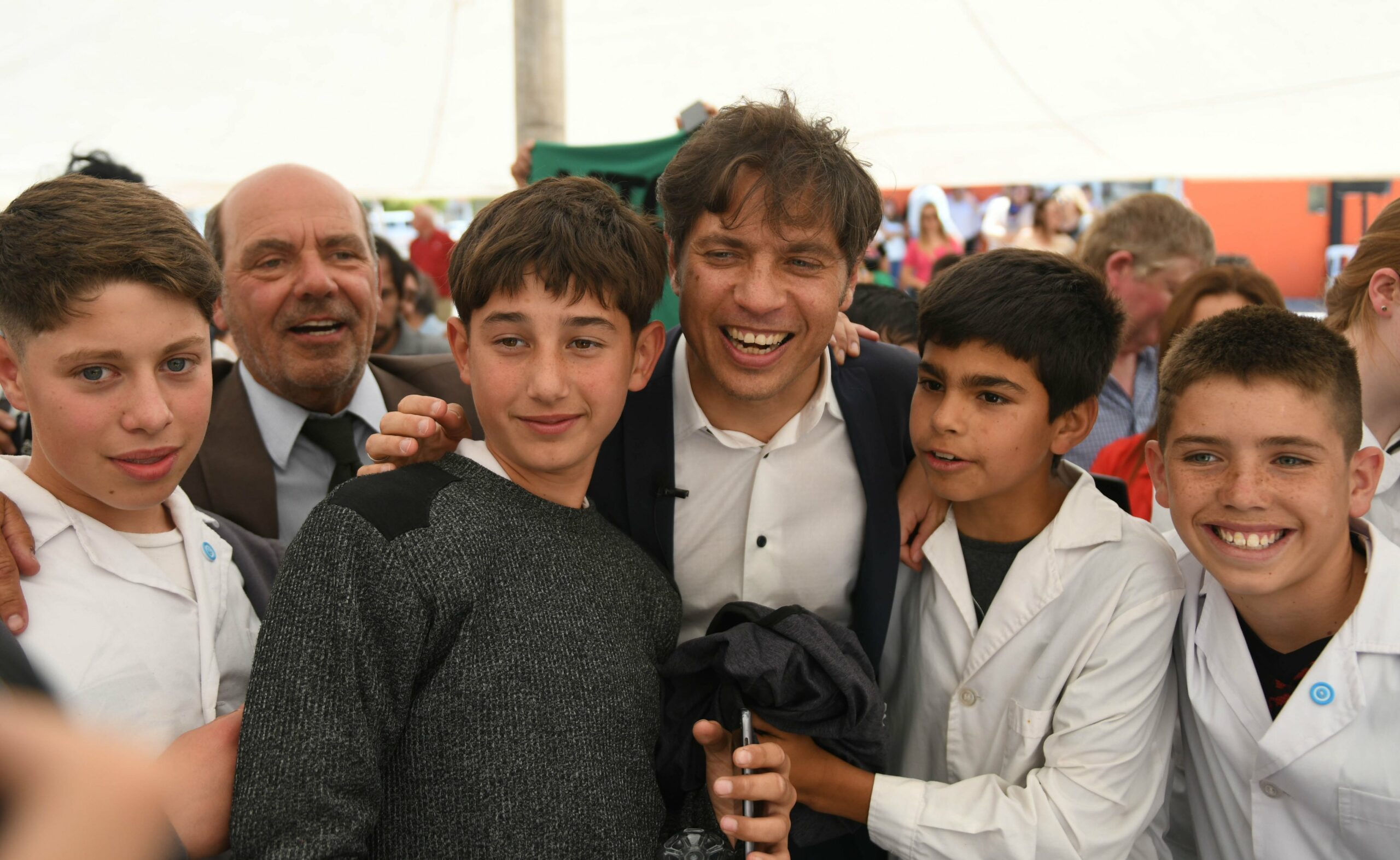 Kicillof encabezó en Coronel Suárez la inauguración de la Escuela Secundaria N°5 “Santa Trinidad”.