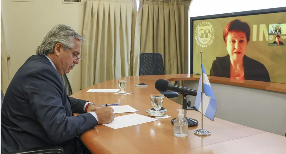 En las últimas semanas, el presidente Alberto Fernández se reunió con las autoridades del Fondo Monetario Internacional (FMI).