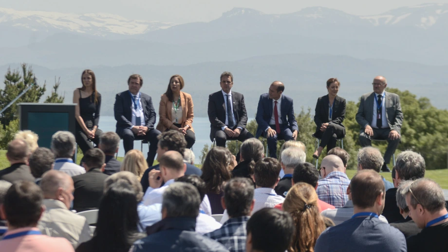 Las palabras de Massa fueron en el marco del acto de lanzamiento de la construcción del electroducto ALIPIBA II.