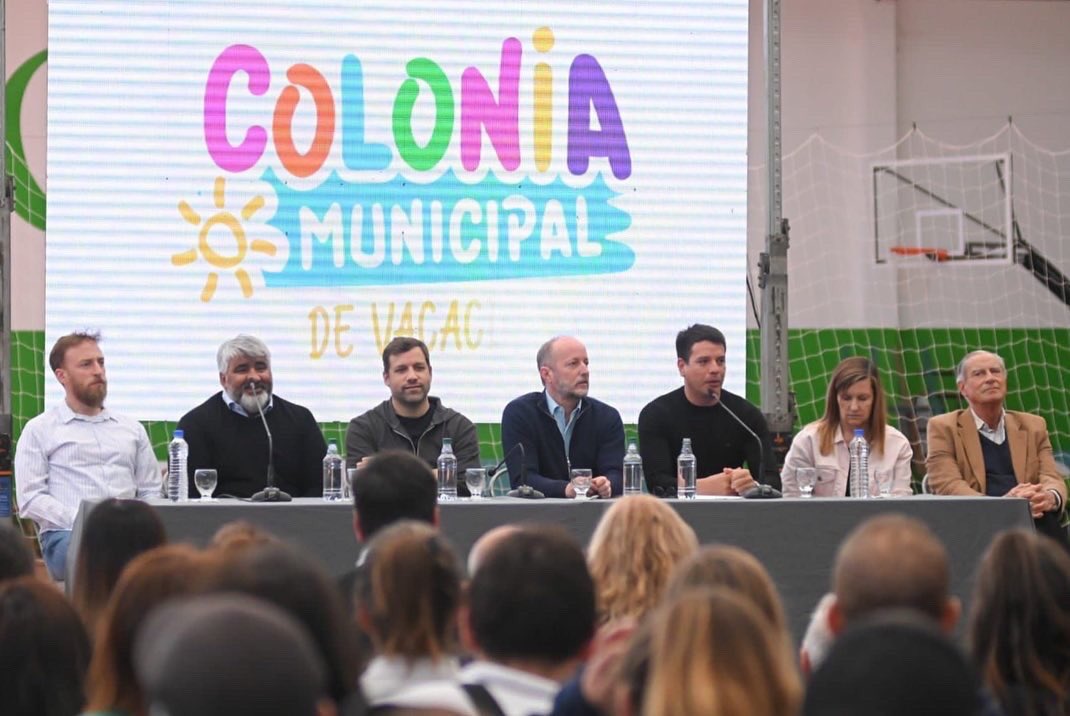 La Costa. Insaurralde, Otermín, De Jesús y Demaría participaron de un acto junto al intendente Cardozo.