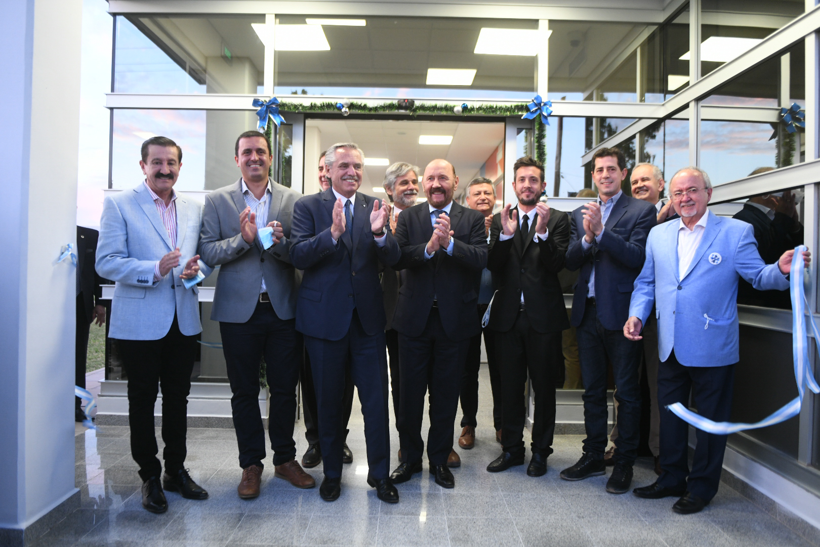 El presidente Alberto Fernández celebró la inauguración del Centro de Medicina Nuclear y Radioterapia de Formosa.