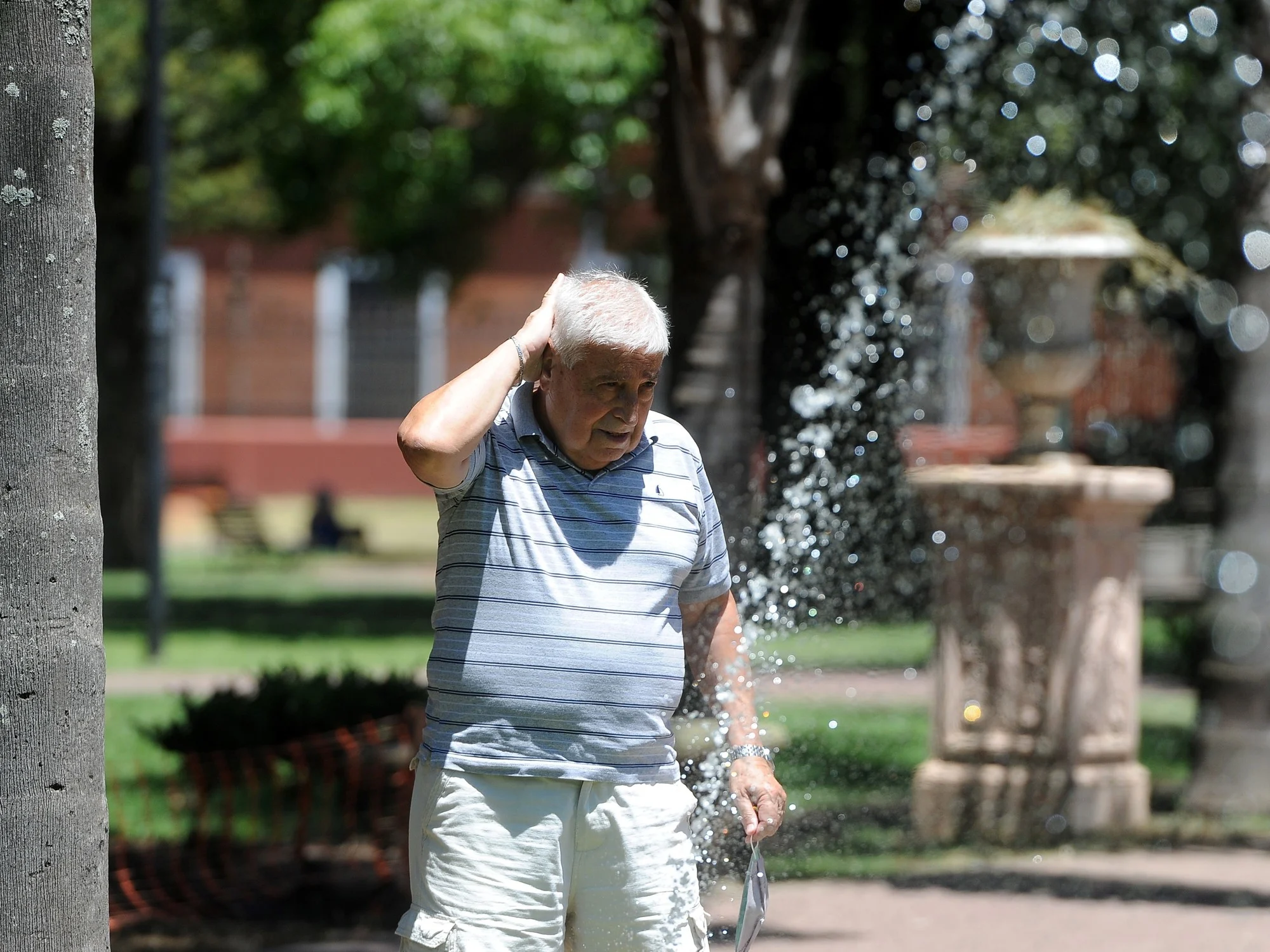Ola de calor. El SMN pronosticó altas temperaturas hasta el viernes que viene. 