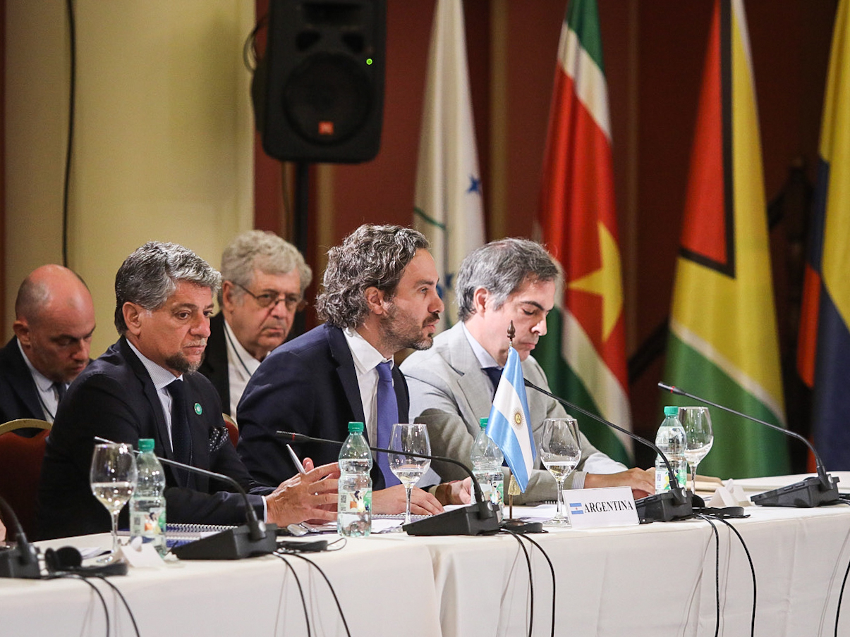Los cancilleres de la Argentina, Brasil y Paraguay destacaron el valor del Mercosur para el desarrollo económico común.