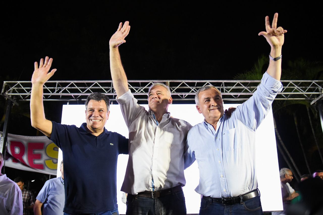 El gobernador de Jujuy, Gerardo Morales, y el diputado nacional Facundo Manes se mostraron juntos en la provincia de Formosa.