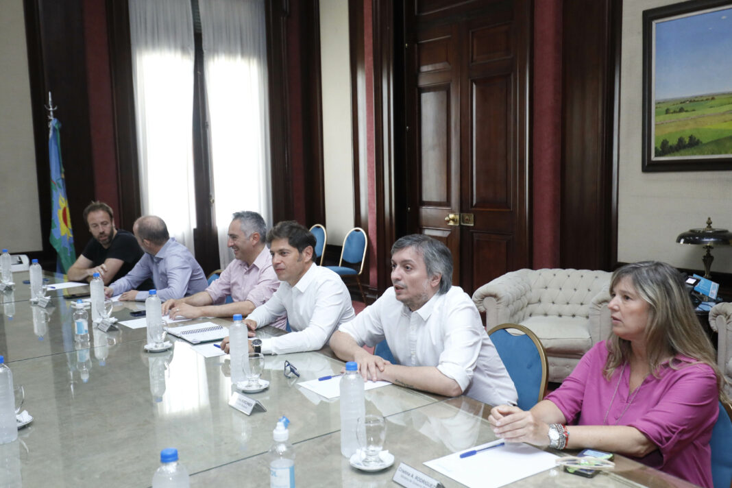 El Ejecutivo de Kicillof sostuvo que en el encuentro se abordó 