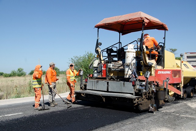 Las obras de repavimentación de la Ruta Nacional 188 iniciaron en febrero de 2022.