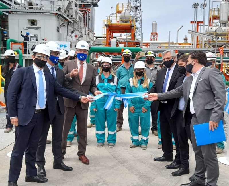 El presidente Alberto Fernández inaugurará el ciclo combinado de la Central Térmica Barragán en Ensenada.