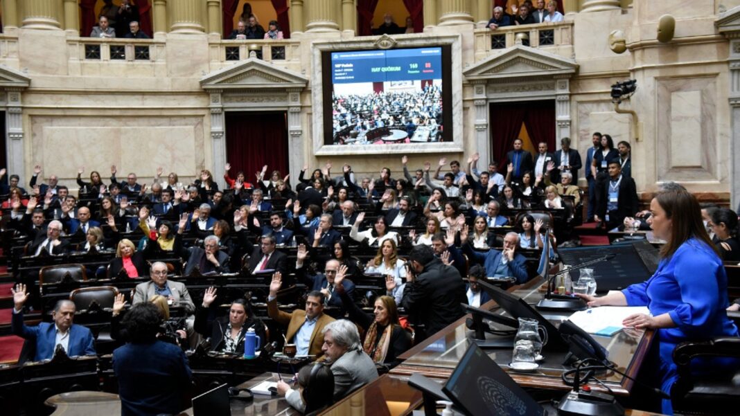 La Cámara de Diputados nacional
