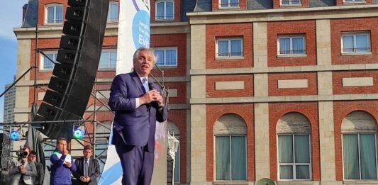 Alberto Fernández Mar del plata